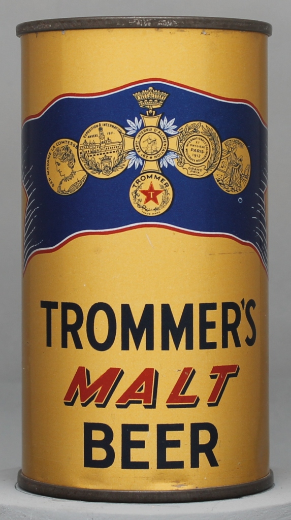Trommer's Malt Flat Top Can