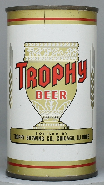 Trophy Beer Flat Top Can