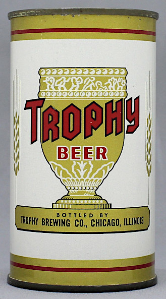 Trophy Beer Flat Top Can
