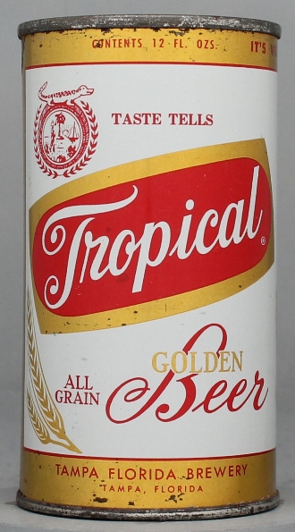 Tropical Golden All Grain Beer Flat Top Can