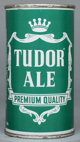 Tudor Premium Quality Ale Flat Top Can