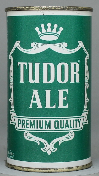 Tudor Premium Quality Ale Flat Top Can