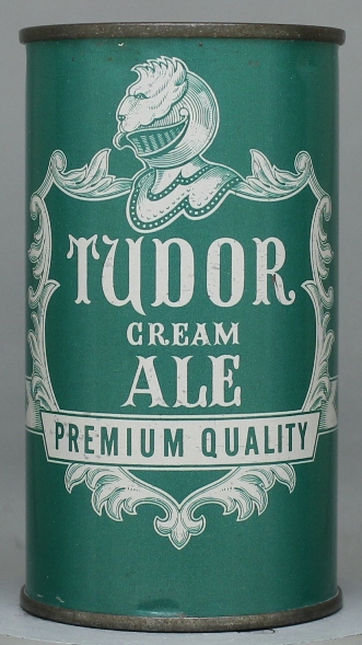 Tudor Premium Quality Cream Ale Flat Top Can