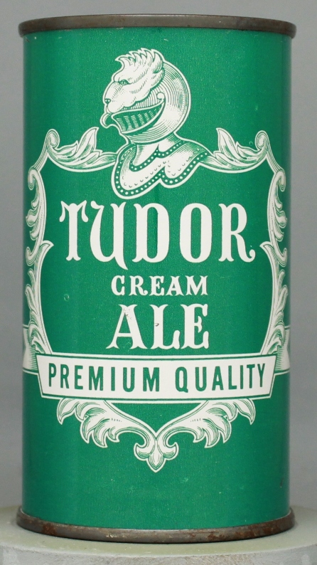 Tudor Premium Quality Cream Ale Flat Top Can