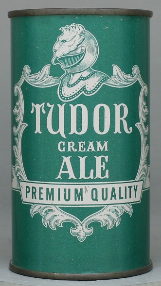 Tudor Premium Quality Cream Ale Flat Top Can