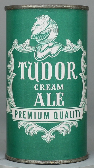 Tudor Premium Quality Cream Ale Flat Top Can