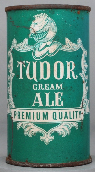 Tudor Premium Quality Cream Ale Flat Top Can