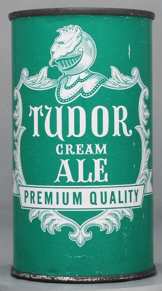 Tudor Premium Quality Cream Ale Flat Top Can