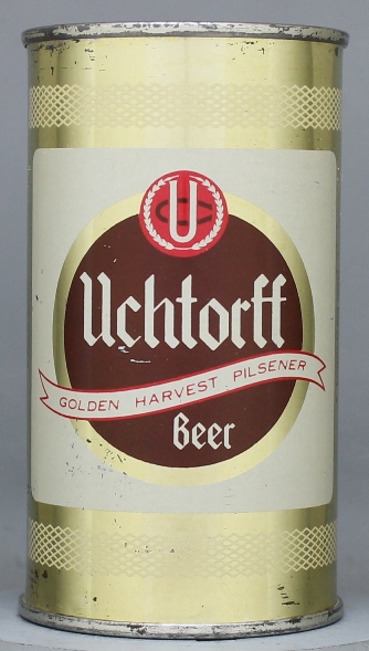Uchtorff Golden Harvest Beer Flat Top Can