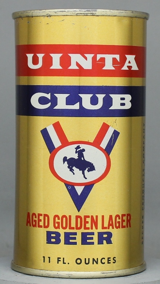 Uinta Club Aged Lager Beer Flat Top Can