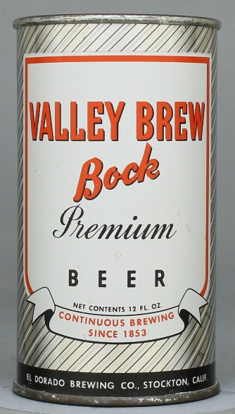 Valley Brew Bock Flat Top Can