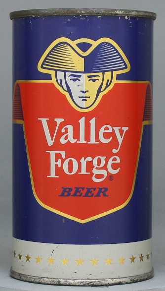 Valley Forge Beer Flat Top Can