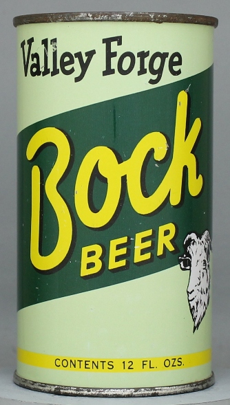 Valley Forge Bock Flat Top Can