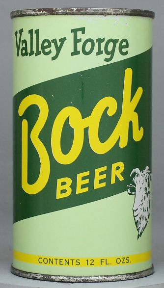 Valley Forge Bock Flat Top Can