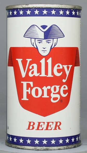 Valley Forge Beer Flat Top Can