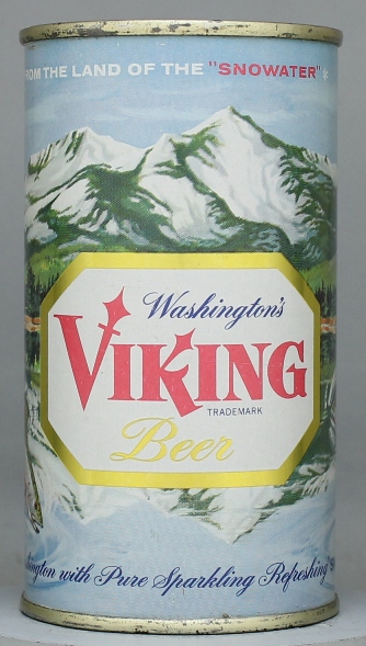 Viking Beer Flat Top Can