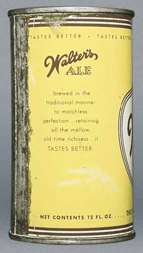 Walter's Ye Olde Ale Flat Top Can