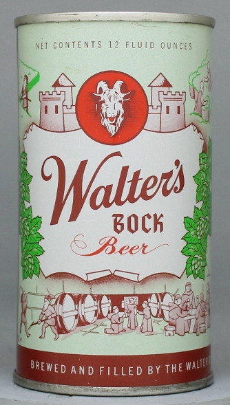 Walter's Bock Flat Top Can