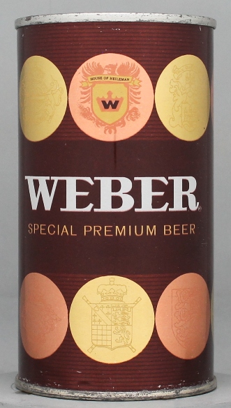 Weber Special Premium Beer Flat Top Can