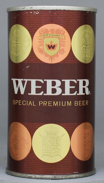 Weber Special Premium Beer Flat Top Can