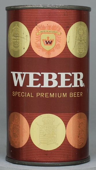 Weber Special Premium Beer Flat Top Can