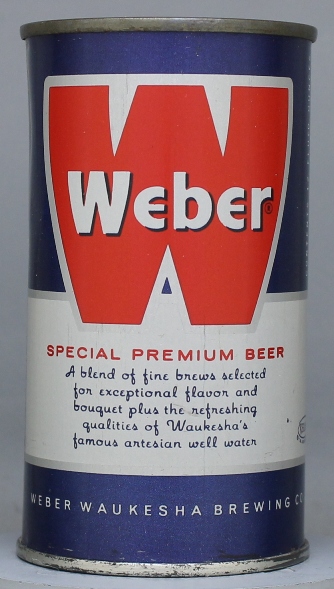 Weber Special Premium Beer Flat Top Can