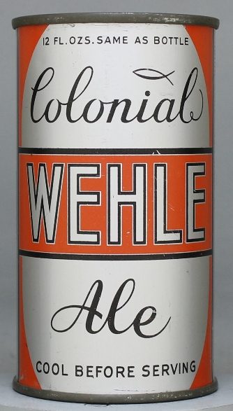 Wehle Colonial Ale Flat Top Can