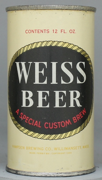 Weiss Beer Flat Top Can
