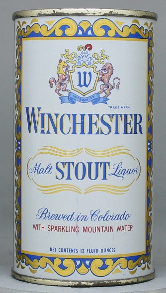 Winchester Stout Malt Liquor Flat Top Can