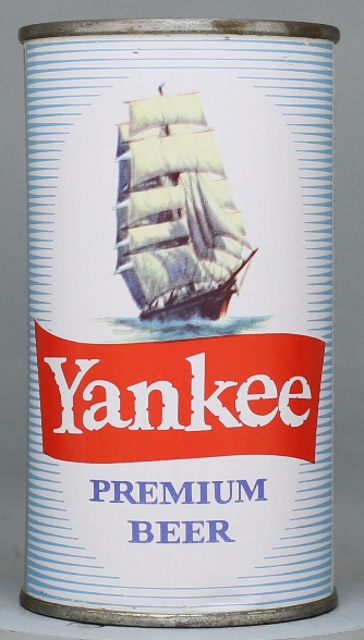 Yankee Premium Beer Flat Top Can