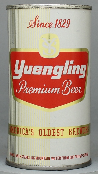 Yuengling Premium Beer Flat Top Can