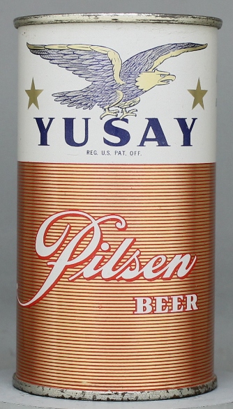 Yusay Pilsen Beer Flat Top Can