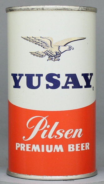 Yusay Pilsen Beer Flat Top Can
