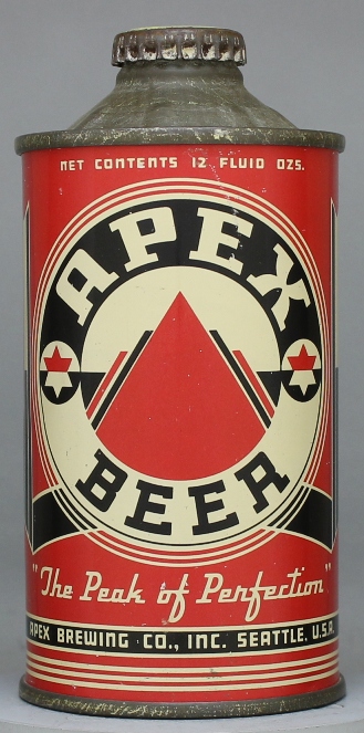 Apex Beer Cone Top Can
