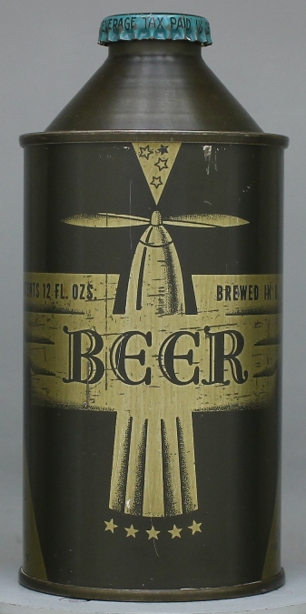 Beer Cone Top Can (Propeller)