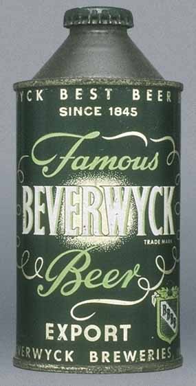 Beverwyck Famous Export Beer Cone Top Can