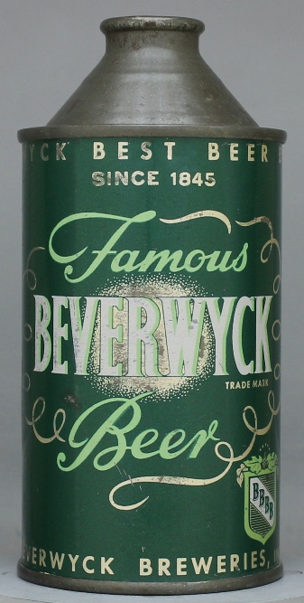 Beverwyck Famous Beer Cone Top Can