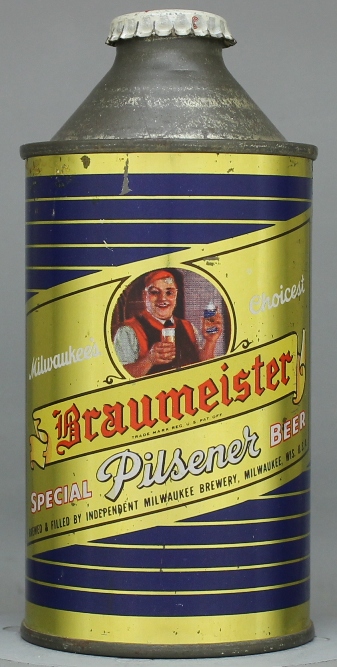 Braumeister Special Pilsener Beer Cone Top Can