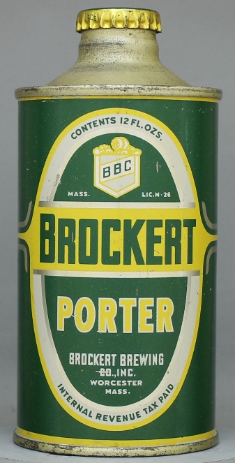 Brockert Porter Cone Top Can