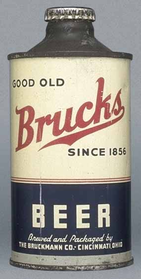 Brucks Beer Cone Top Can