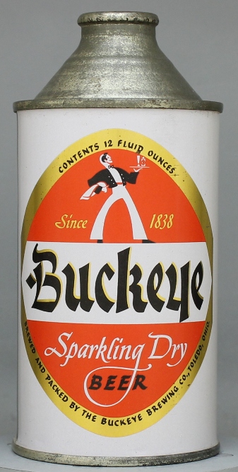 Buckeye Sparkling Dry Beer Cone Top Can