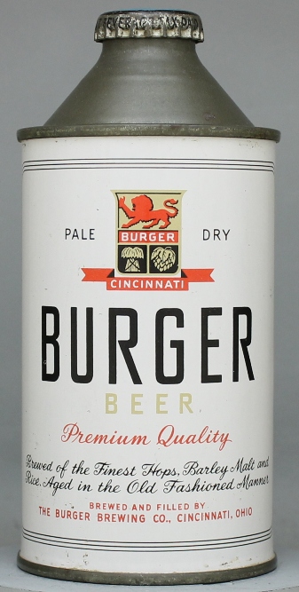 Burger Premium Quality Beer Cone Top Can