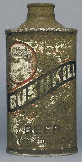 Bushkill Lager Beer Cone Top Can