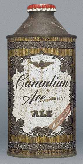 Canadian Ace Extra Pale Ale Cone Top Can