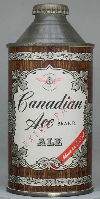 Canadian Ace Extra Pale Ale Cone Top Can