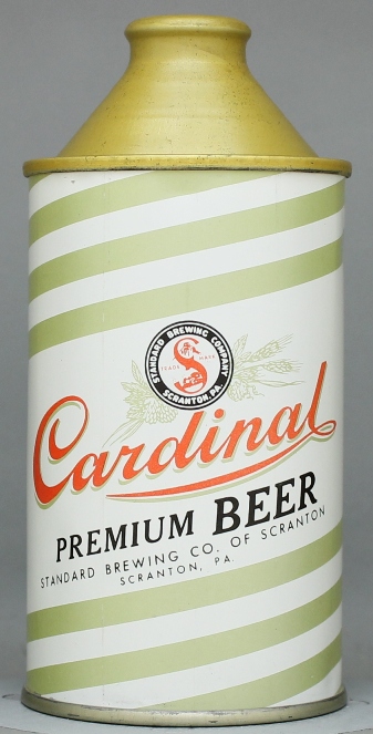 Cardinal Premium Beer Cone Top Can