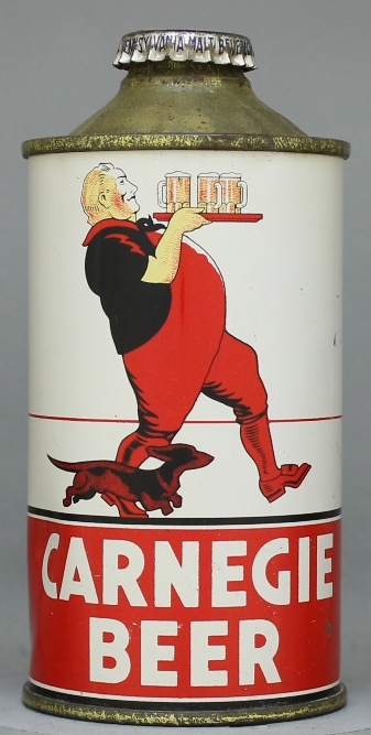 Carnegie Beer Cone Top Can