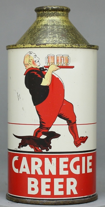 Carnegie Beer Cone Top Can