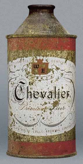 Chevalier Premium Beer Cone Top Can