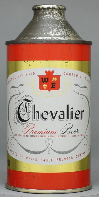 Chevalier Premium Beer Cone Top Can